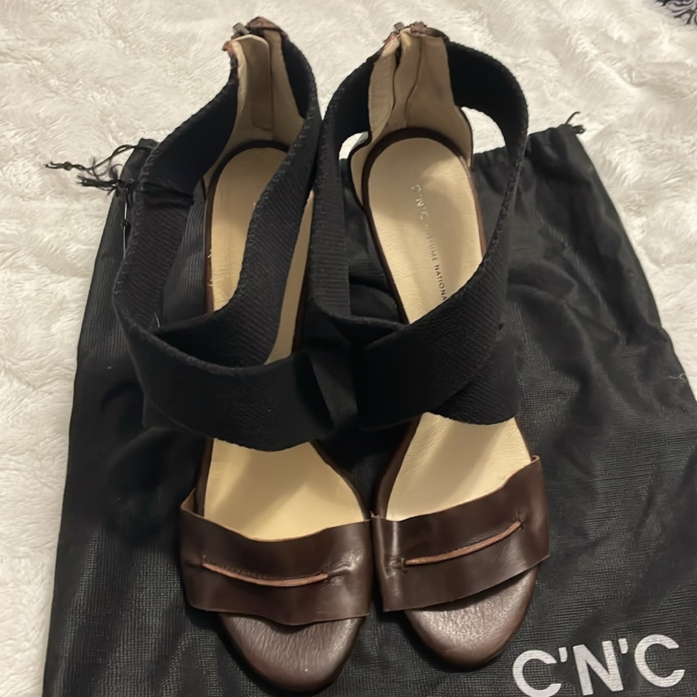 CNC Costume National high heels sandals.